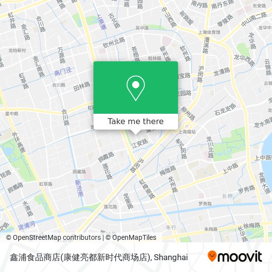鑫浦食品商店(康健亮都新时代商场店) map
