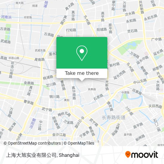 上海大旭实业有限公司 map