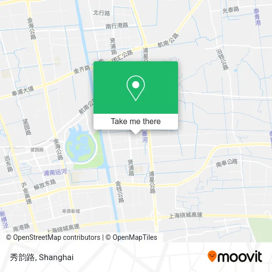 秀韵路 map