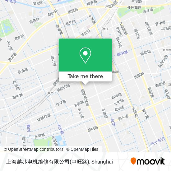 上海越兆电机维修有限公司(申旺路) map