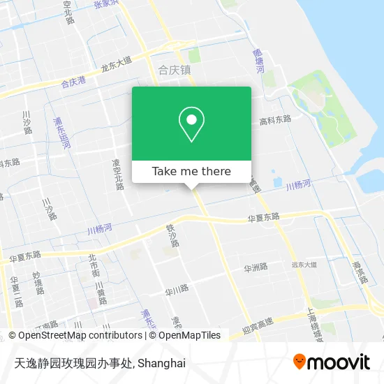 天逸静园玫瑰园办事处 map