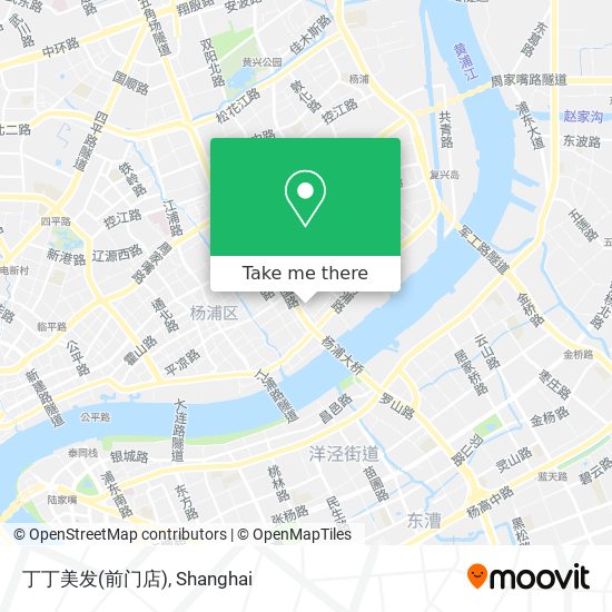 丁丁美发(前门店) map