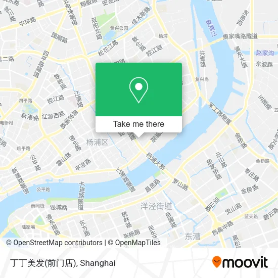丁丁美发(前门店) map