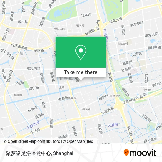 聚梦缘足浴保健中心 map