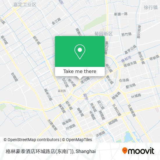 格林豪泰酒店环城路店(东南门) map