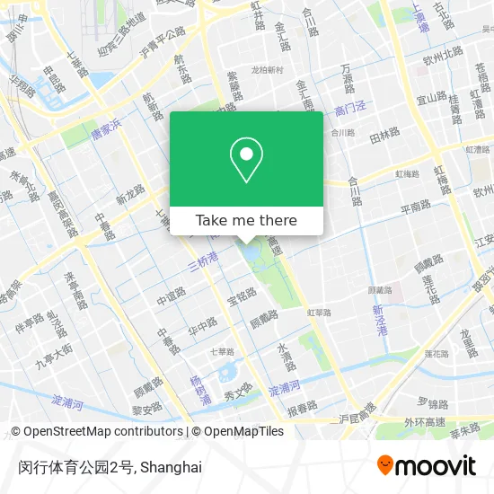 闵行体育公园2号 map