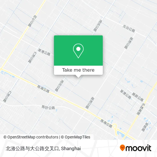 北滧公路与大公路交叉口 map