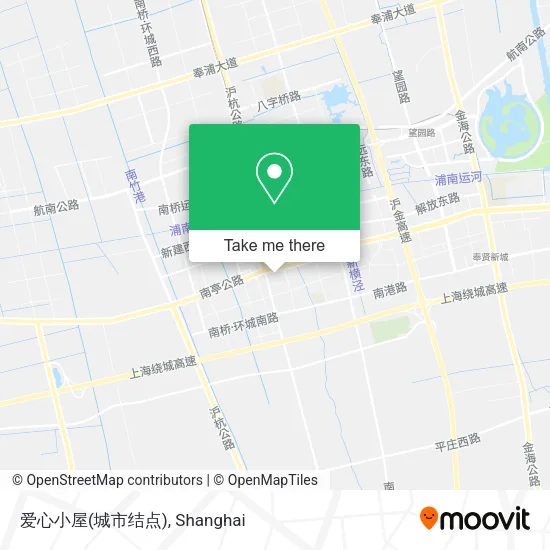 爱心小屋(城市结点) map