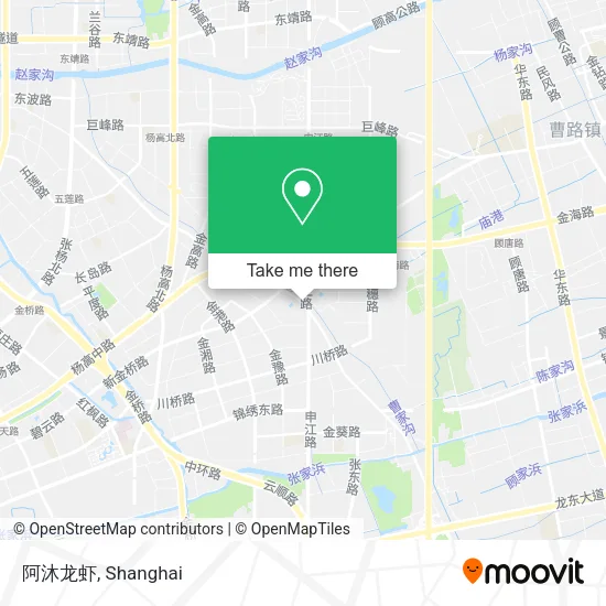 阿沐龙虾 map