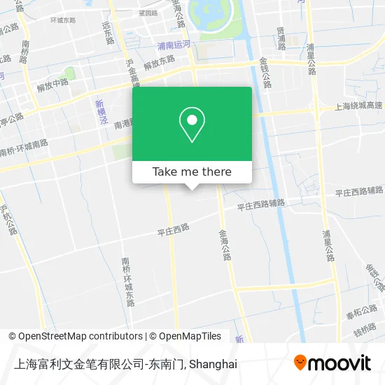 上海富利文金笔有限公司-东南门 map