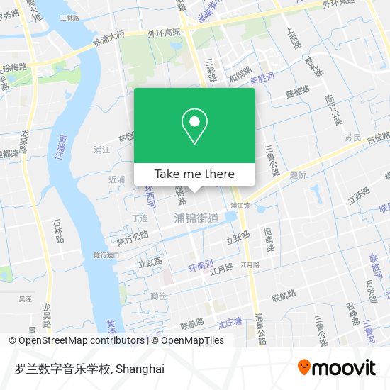 罗兰数字音乐学校 map