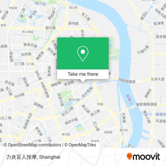 力炎盲人按摩 map