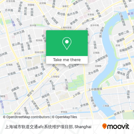 上海城市轨道交通afc系统维护项目部 map