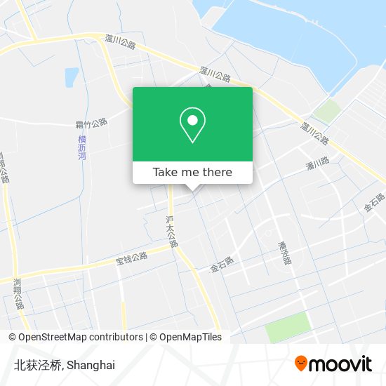 北获泾桥 map
