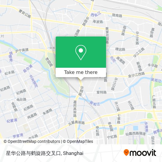 星华公路与鹤旋路交叉口 map