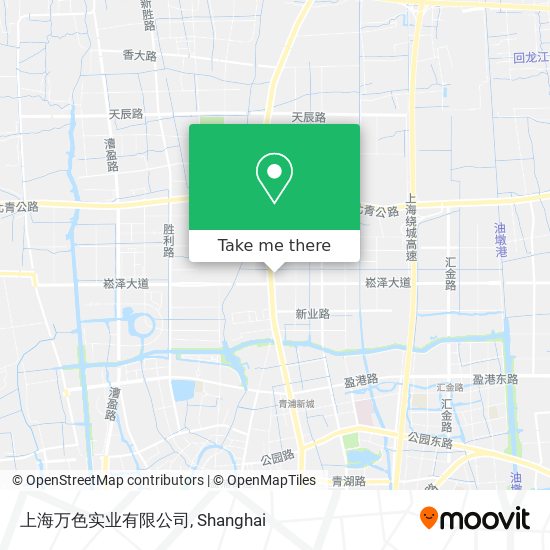 上海万色实业有限公司 map