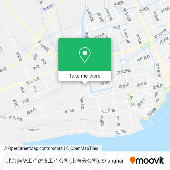 北京燕华工程建设工程公司(上海分公司) map