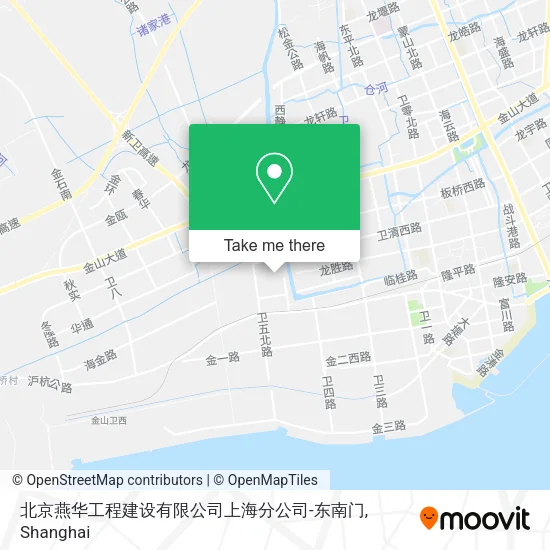 北京燕华工程建设有限公司上海分公司-东南门 map