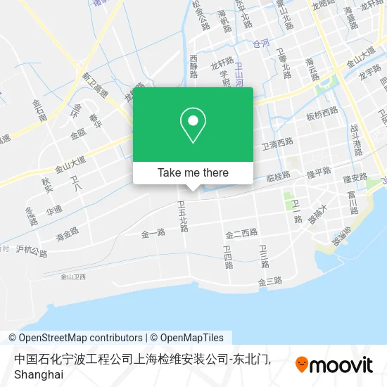 中国石化宁波工程公司上海检维安装公司-东北门 map