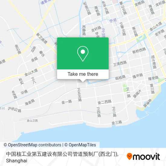 中国核工业第五建设有限公司管道预制厂(西北门) map