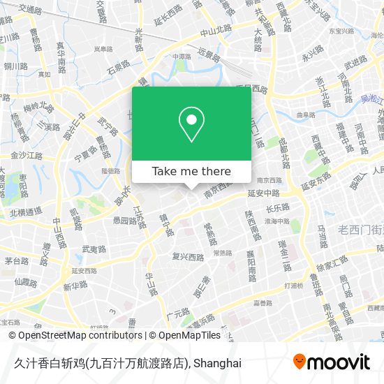 久汁香白斩鸡(九百汁万航渡路店) map