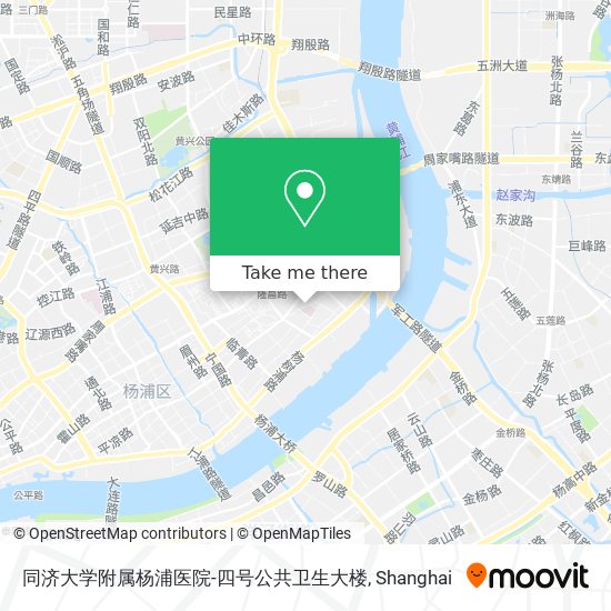 同济大学附属杨浦医院-四号公共卫生大楼 map