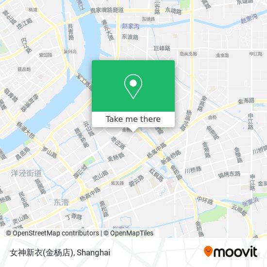 女神新衣(金杨店) map