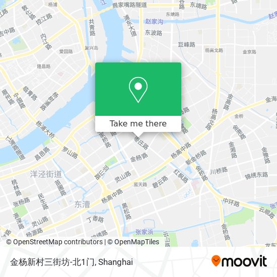 金杨新村三街坊-北1门 map