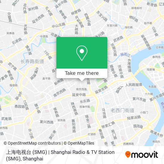 上海电视台 (SMG) | Shanghai Radio & TV Station (SMG) map