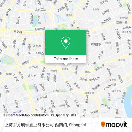 上海东方明珠置业有限公司-西南门 map