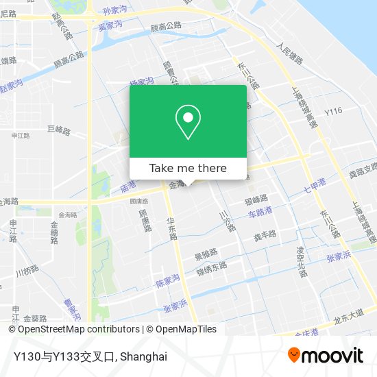 Y130与Y133交叉口 map
