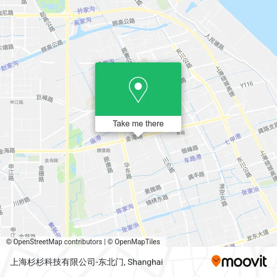 上海杉杉科技有限公司-东北门 map