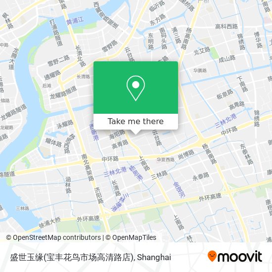 盛世玉缘(宝丰花鸟市场高清路店) map