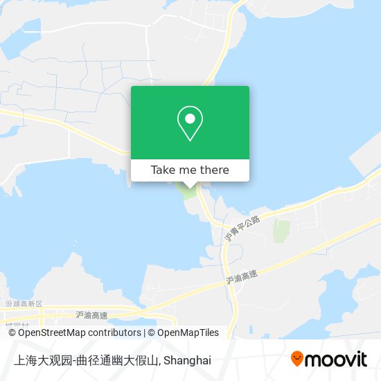 上海大观园-曲径通幽大假山 map