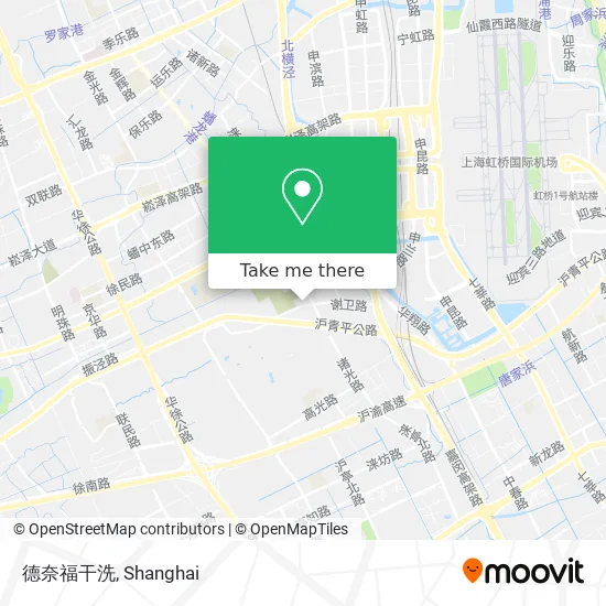 德奈福干洗 map