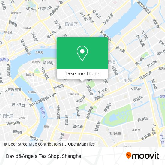 David&Angela Tea Shop map