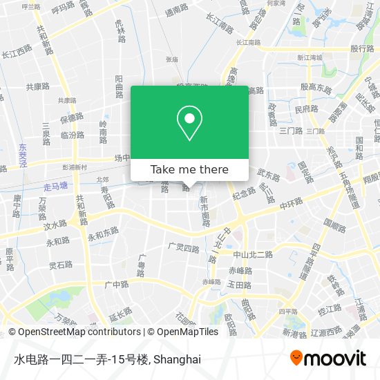 水电路一四二一弄-15号楼 map