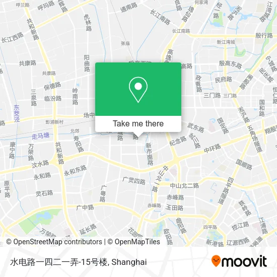 水电路一四二一弄-15号楼 map