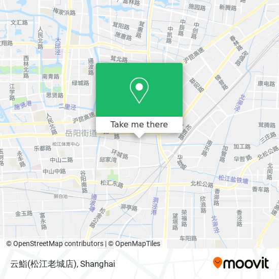 云鮨(松江老城店) map