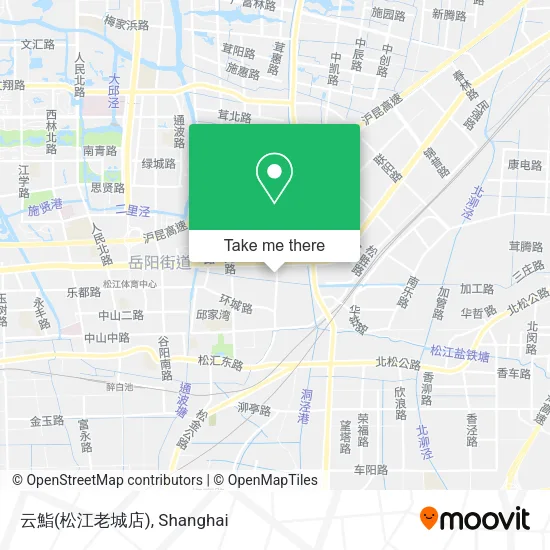 云鮨(松江老城店) map