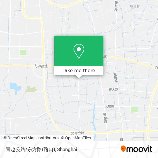 青赵公路/东方路(路口) map