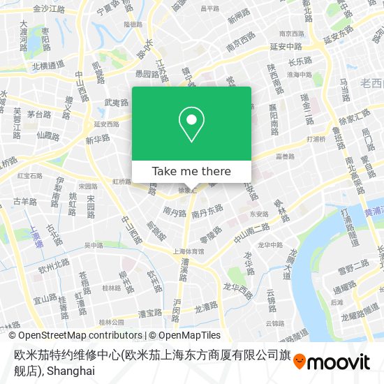 欧米茄特约维修中心(欧米茄上海东方商厦有限公司旗舰店) map