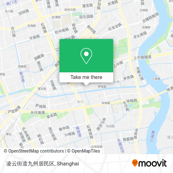 凌云街道九州居民区 map