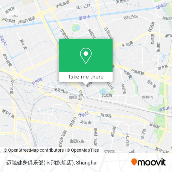 迈驰健身俱乐部(南翔旗舰店) map