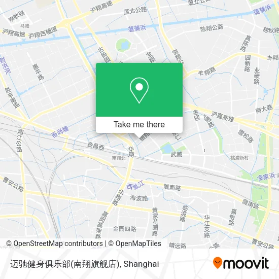 迈驰健身俱乐部(南翔旗舰店) map