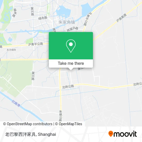 老巴黎西洋家具 map