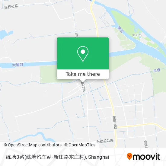 练塘3路(练塘汽车站-新庄路东庄村) map