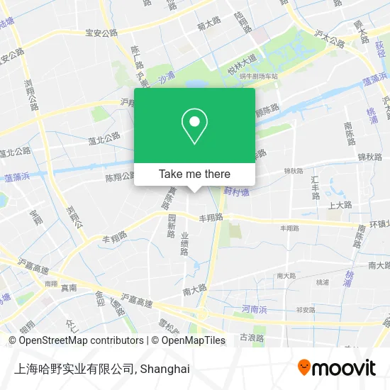 上海哈野实业有限公司 map