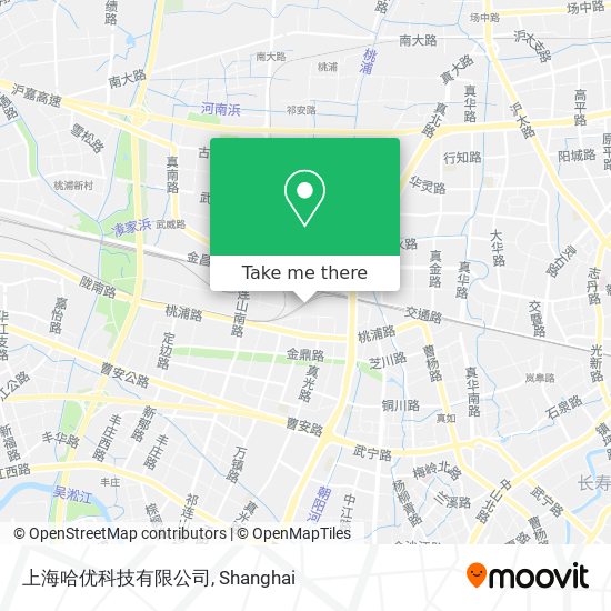 上海哈优科技有限公司 map