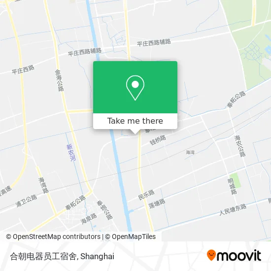 合朝电器员工宿舍 map